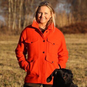 Filson Mackinaw Cruiser Jacket in Flame XL